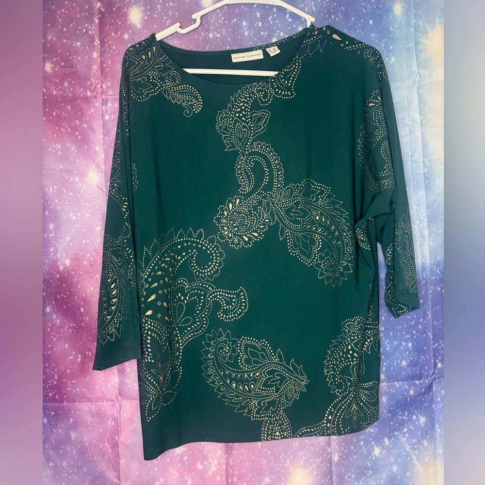 Susan Graver blouse 🛍
